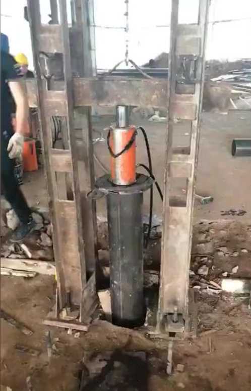 威海荣成钢管桩加固
